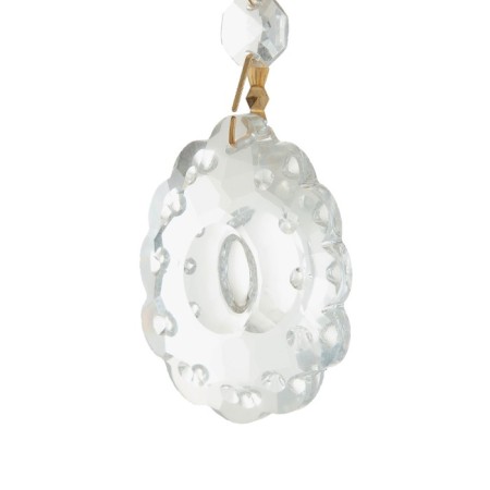 Sconces 06417/1w Wh+GD white/gold/crystal 1x40W E14 25x14x37cm-5