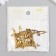 Metal corner "openwork" gold set 4x4 cm