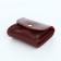 Monetnik on the button, Textura, burgundy color