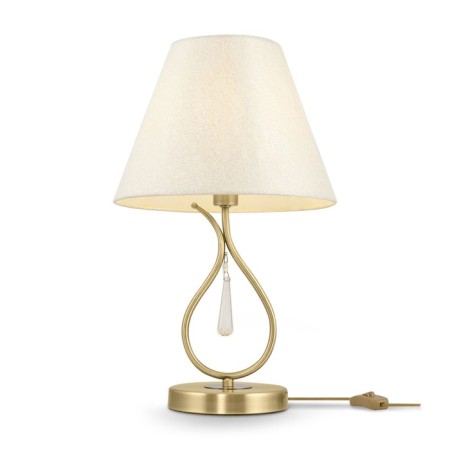 Freya Fr2019TL-01BS MADELINE, 280x280x460 mm desktop lamp, E14, 1x40W, brass color