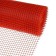 Garden grid, 1 × 20 m, rhombus cell 15 × 15 mm, plastic, orange, Greengo