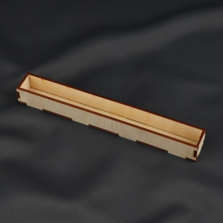 Organizer for storage of rumps, 20 × 2.3 cm, beige color-1