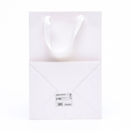 Gift package, with a window, 30 x 20 x 16 cm, white-2