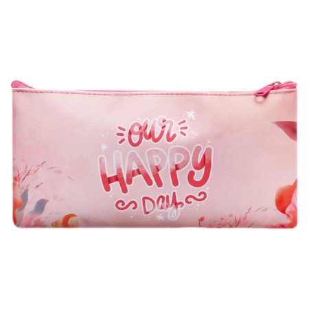 Penal soft, 1 compartment, 108 x 205 mm, flat, calligrata PMP 01-20 "Anime" peach-2