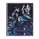 Notebook of 48 sheets in a cage, on a crest, "armor", cover covering cardboard, mix