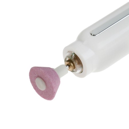 Luazon LMM-02 manicure apparatus, portable, 5 nozzles, batteries, white-4