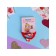 Hair elastic band “Little Joy”, set 2 pcs., Butterfly, 3.5 cm, red