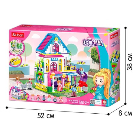 Designer Pink Dream "Wonderful House", 730 details-4