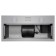 Maunfeld Thams 601PM, built -in 850 m3/h, 3 speeds, 59.8 cm, silver