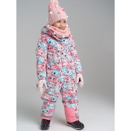 Winter overalls for a girl, height 116 cm