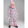 Winter overalls for a girl, height 116 cm