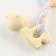 Premium Chewing Pig's toy "Squirrel", 10 x 6 x 3.5 cm, yellow