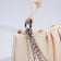 Baget bag with zipper, dairy color