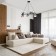 Suspension lamp 6x40W E14, size 68x33x104 cm