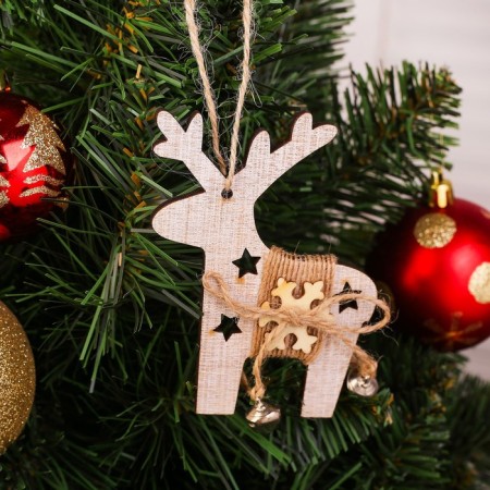 New Year's Suspension "Deer with bells" mix-1