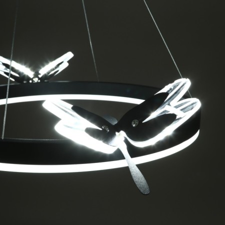 LUST "DRAGRAL" LED 48W 3000-6000K Black 52x52x80 cm Bayerlux-8