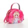 Bag's bag with lightning, raspberry color