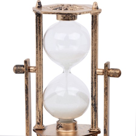 Oxford sand clock with an organizer for the office, souvenir, 15.5 x 6.8 x 13 cm-2