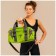 Sangh yoga and gymnastics bag 37x20x20 cm, green color