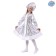 Carnival costume "Snow Maiden with a pattern", satin, fur coat, kokoshnik, height 98-104 cm