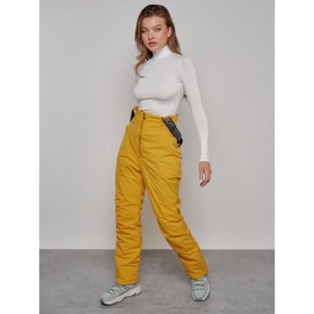 Semicunners of women's winter, size 50, mustard color-12
