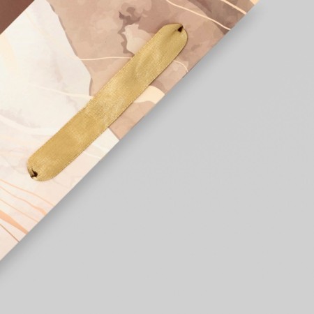 Gift Pack Laminated with a wide bottom, "Gift", 25 × 19 × 18 cm-2