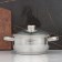 Gretta pan, 2.2 l, d = 18 cm, capsule, glass cover, induction