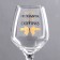 A glass for the wine "Katya is not a gift" 350 ml