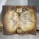 Shirma "Ancient map of the world", 250 x 160 cm