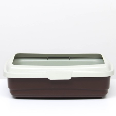 The tray is large with the net and the ATLANTIS "Standard", 43 x 33 x 12.5 cm, chocolate-2