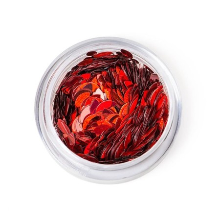 Sequins for TNL decor "petal", red
