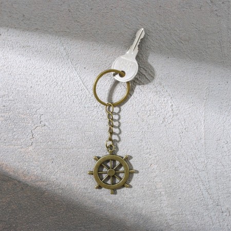 Metallic key keychain "February 23", 6 x 20 cm-3