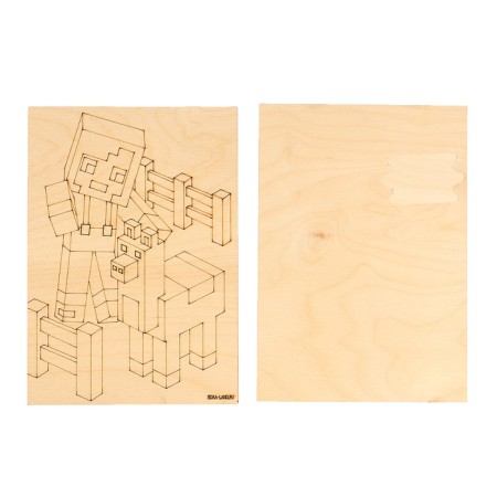 Harvesting for creativity. Furning boards "Game World"-4