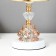 Board lamp with backlight 16887/1 E27 40W white 19x19x30 cm