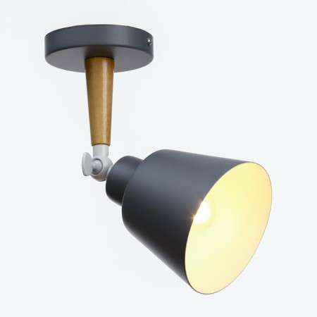 STAS "Small Cylinder" 1x40W E27 Gray 12x20x20 cm-1