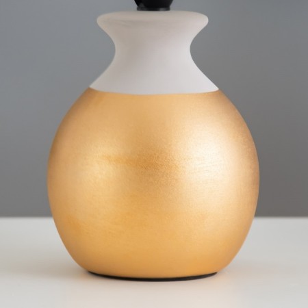 Table lamp "Given" E14 40W gray-gold 20x20x31 cm Risalux-3