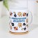 Sublimation mug "Bombic fluid", with application