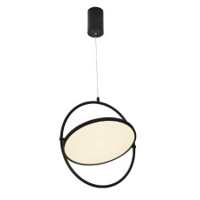 Светильник подвесной светодиодный Gerhort G91056/1BK, 1хLED, 120х5х30 см, цвет чёрный