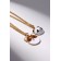 Coolons "Demetrines" Corgi and Panda, colored in gold, 45 cm