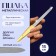 Metal file for nails, 15 cm, golden color