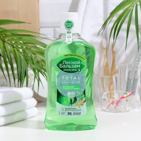 Rinqugeries for gums of forest balm Total Anti -West + Caries protection, 800 ml