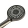 Set of showerrex Zein Z3557, upper on the hinges d = 22 cm, manual 5 modes d = 12 cm, graphite
