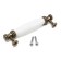 Ceramics 008, 96 mm bracket handle, ceramic, bronze color