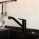 Kitchen mixer IDDIS MALE MALBL00I05, black matte