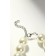 Pearl beads "Bride" beads d = 1.5, milk color, 40 cm