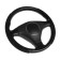 Lays on the steering wheel of a car, black, set 2 pcs