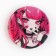 Supply icon "Pink anime", d = 38mm