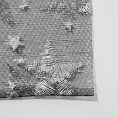Gift bag "Stars", 10 × 12 cm, black color with silver-1