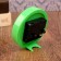 Clock - desktop an alarm clock, discrete move, 9 x 9 cm