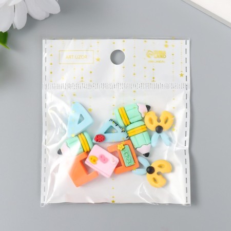 Decor for creativity Plastic "School" MIX 1.6x1.5 cm-4